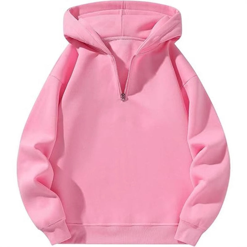 American Casual Zipper Hoodie Loose Sports Sweater