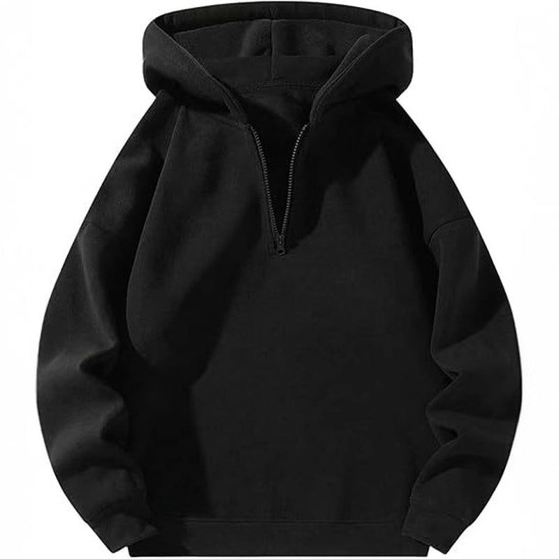 American Casual Zipper Hoodie Loose Sports Sweater